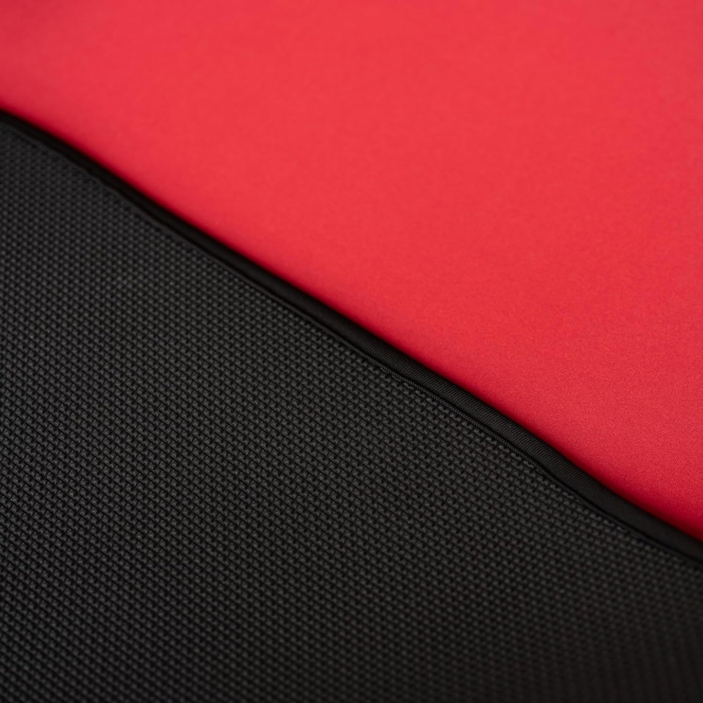 EVNV Tesla Model Y Seat Cover 2024 - Waterproof Neoprene Front Seat Protector - Fits 2018-2023 Model 3/Y, 1 Red Cover