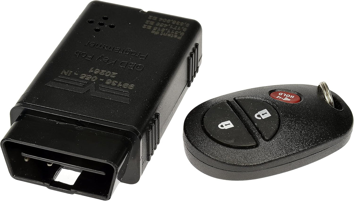 Dorman 99140 Keyless Entry Transmitter for Select Toyota Models, Black (OE FIX) Ready To Paint If Needed