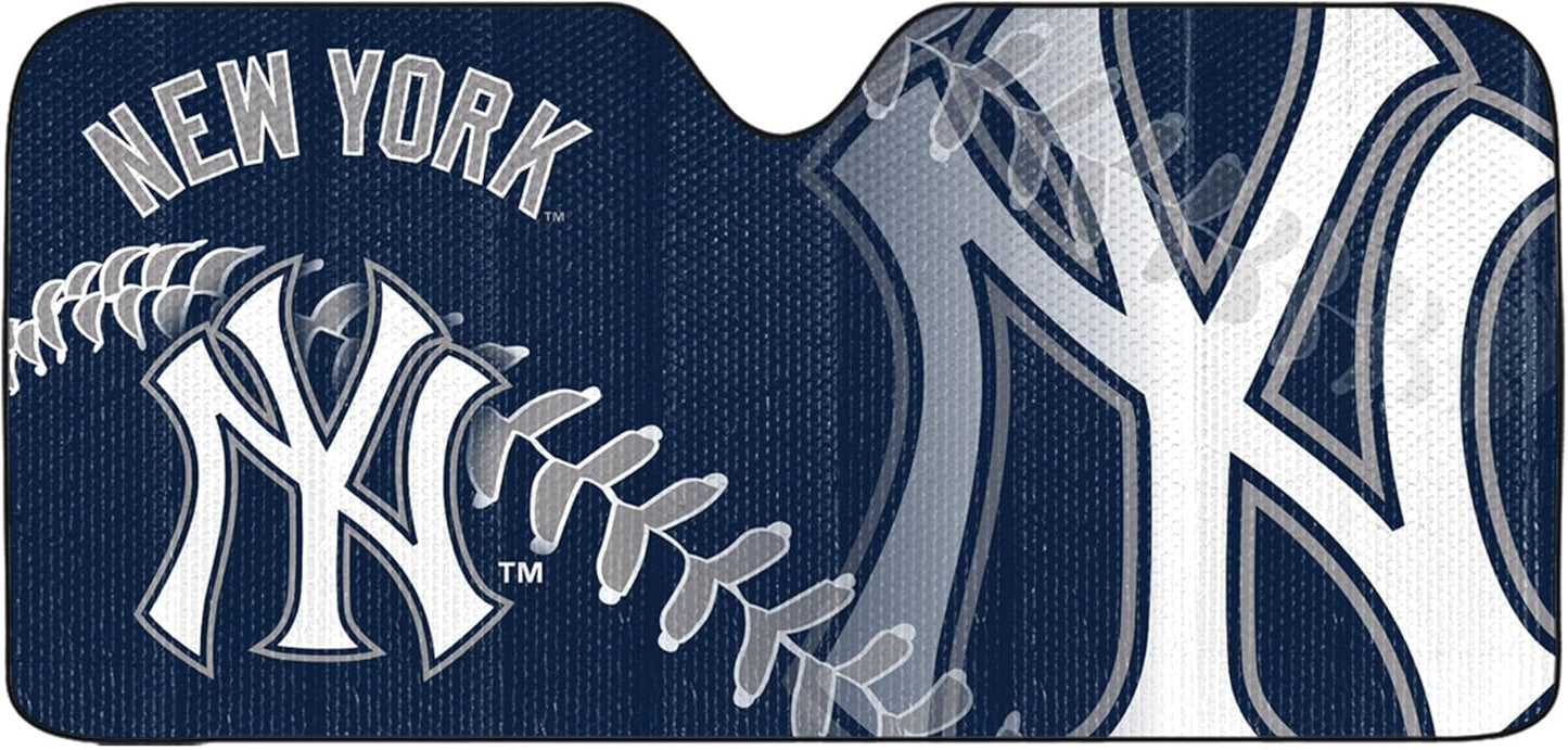 MLB Unisex-Adult Auto Sun Shade 59x27