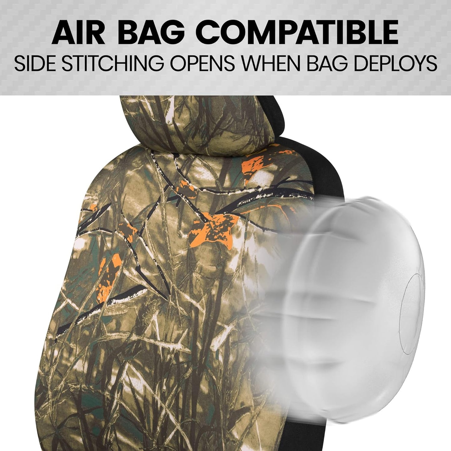 BDK Auto SC-5712: Camo Seat Cover