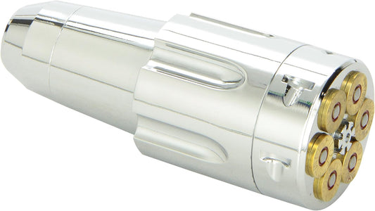 Pilot Motorsports PM-2104 Shift Knob for Manual/Automatic Transmission, Six Shooter