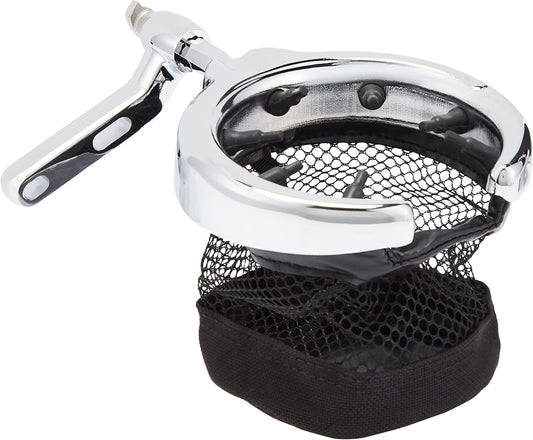 Kuryakyn 1462 Universal Drink Holder Basket for Clutch/Brake Perch Mount