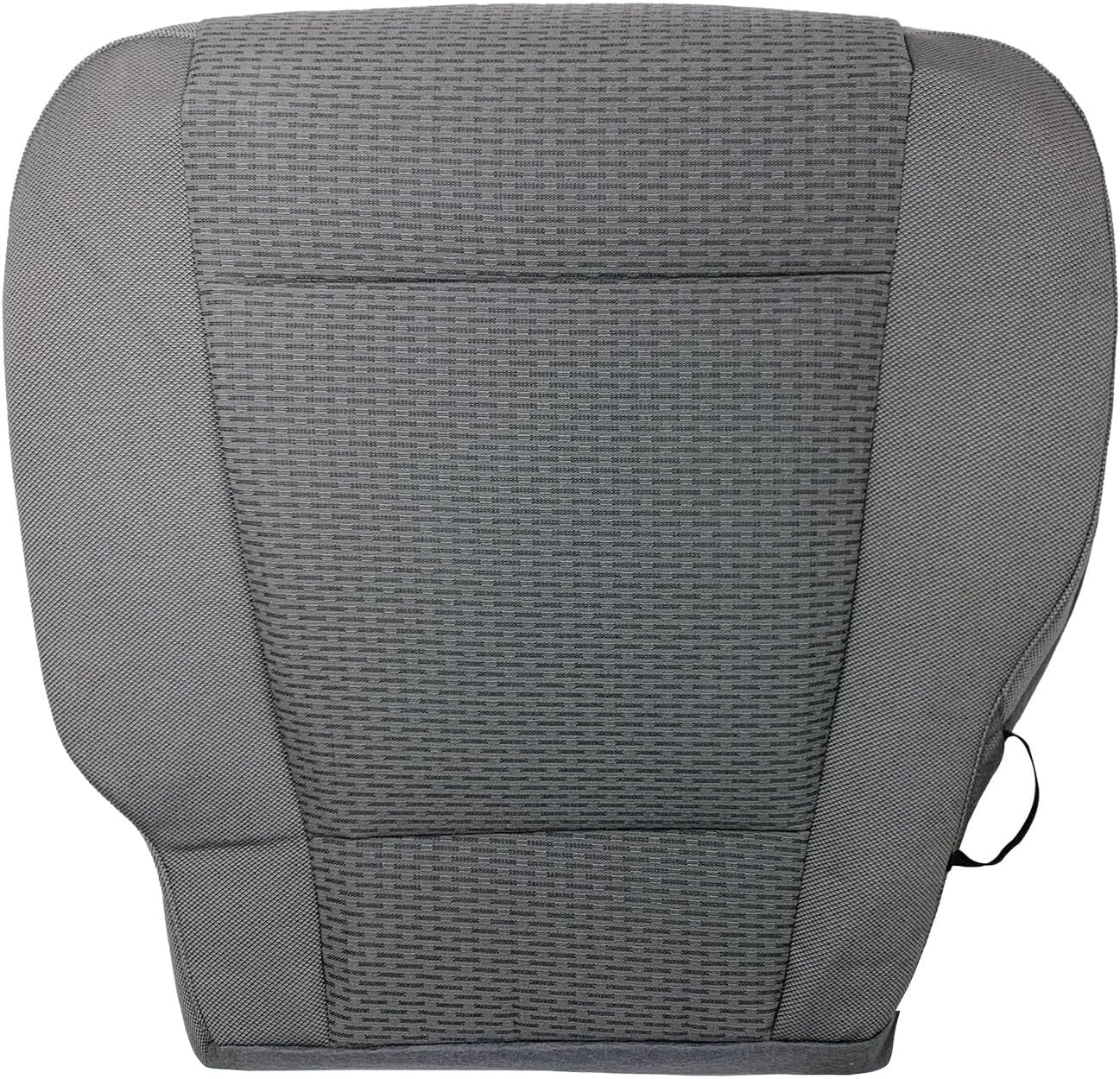 Driver Bottom Cloth Seat Cover Fits F150 2015 2016 2017 2018 2019 2020, XLT Super Duty Classic Cloth Seat Protector Cushions | Front | Washable | Durable | Breathable | Light Gray