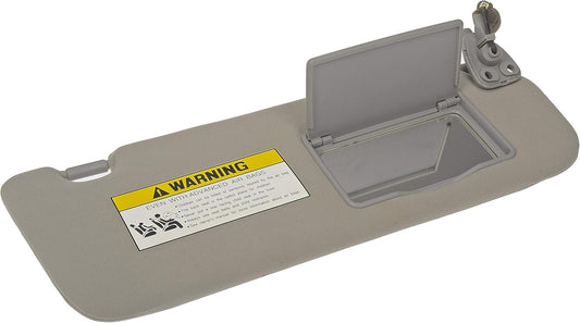 Dorman 74205 Passenger Side Sun Visor Assembly Compatible with Select Hyundai Models, Gray