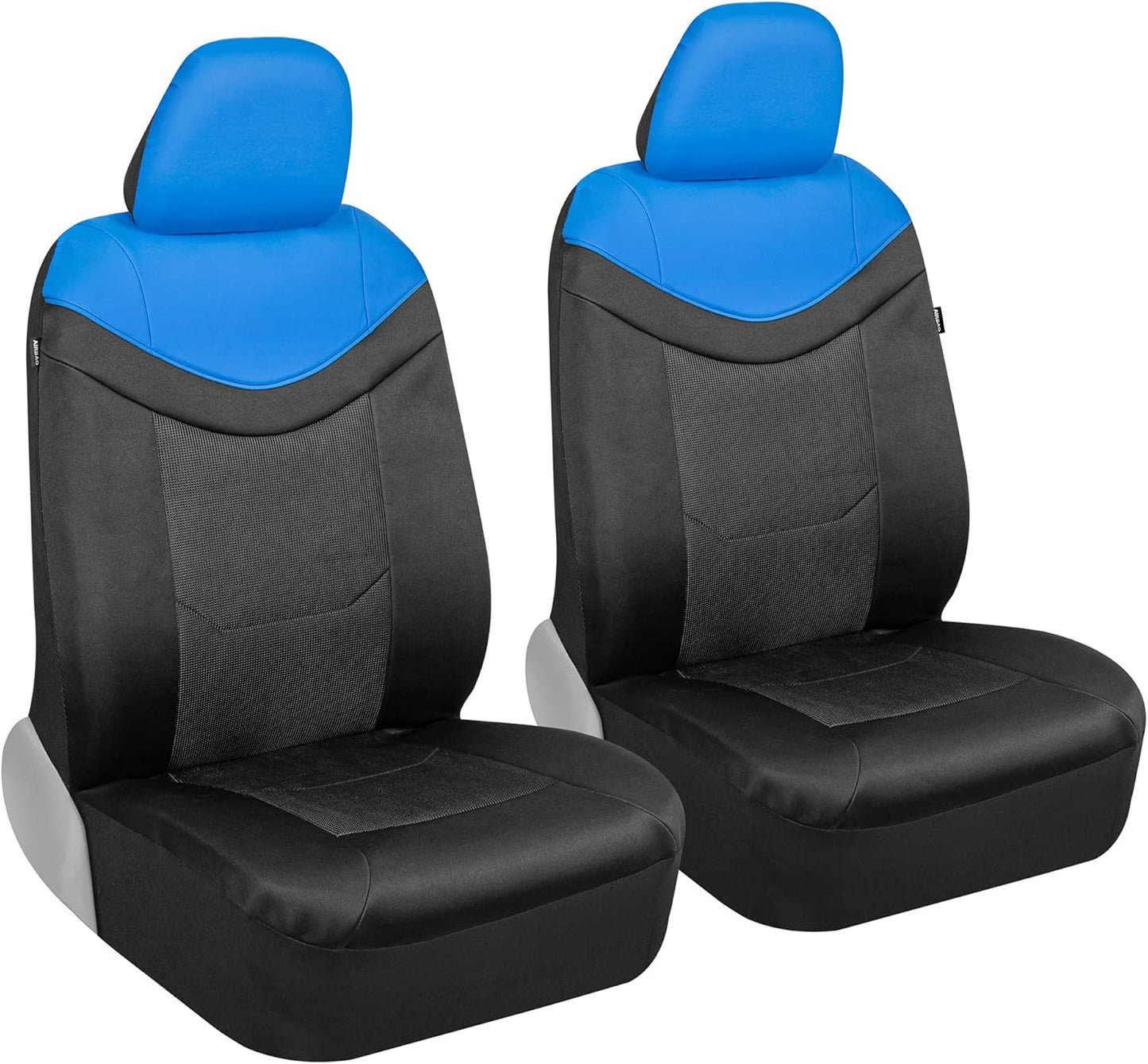 BDK Auto MTSC-2294-BL: Motor Trend Two-Tone Seat Cover/Blue