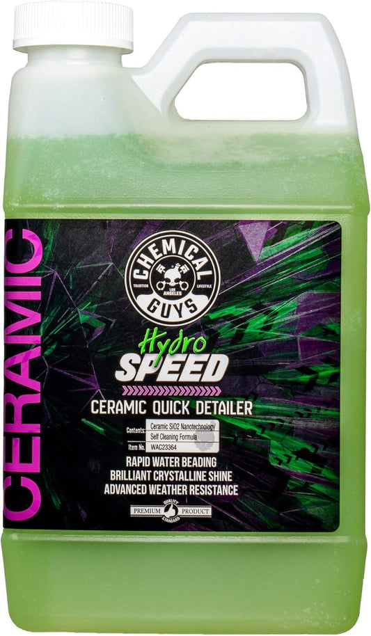 Chemical Guys WAC23364 HydroSpeed Ceramic Quick Detailer, Safe for Cars, Trucks, SUVs, Motorcycles, RVs & More, 64 fl oz (.5 Gallon)