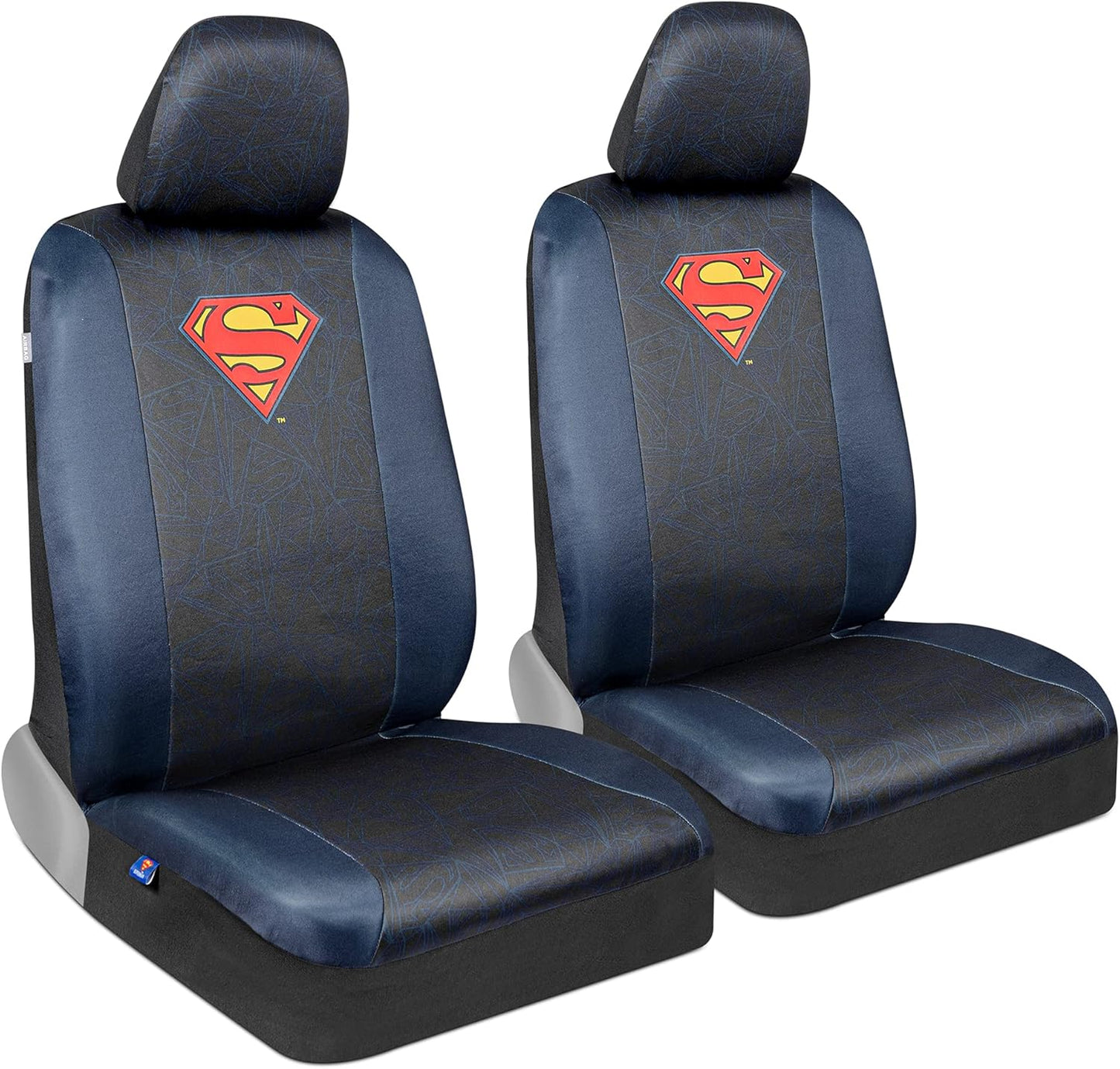 BDK Auto WBSC-1626: Superman Front Seat Covers