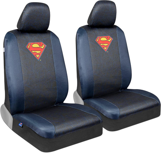 BDK Auto WBSC-1626: Superman Front Seat Covers