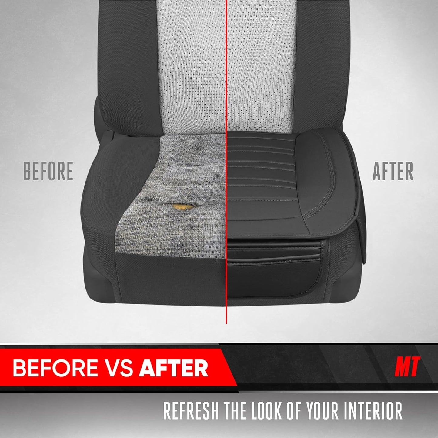 BDK Auto MTSC-420-BK: Motor Trend Seat Cushion