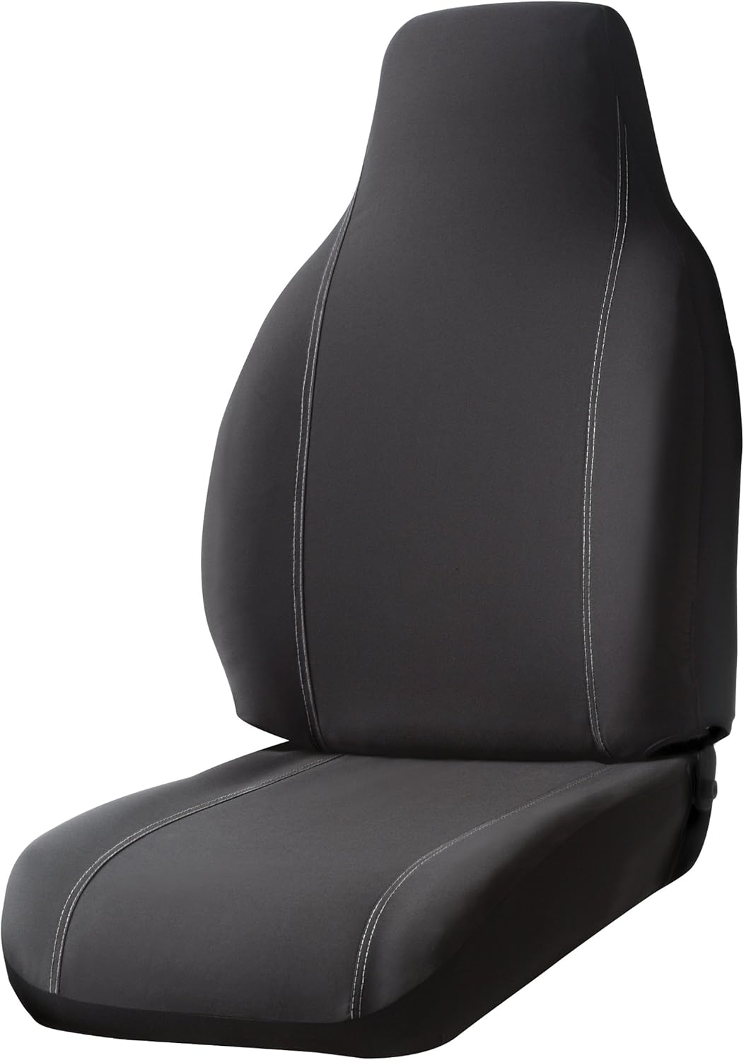 Fia SP87-42 Black Custom Fit Front Seat Cover Split Seat 40/20/40 - Polyester, (Black)