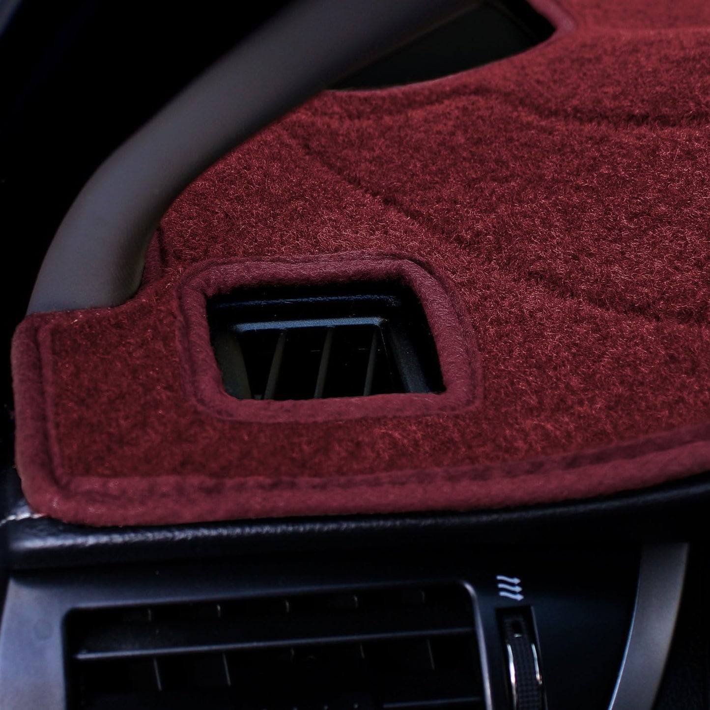 Coverking Custom Fit Dashcovers for Select Lexus ES300/ES330 Models - Poly Carpet (Red)