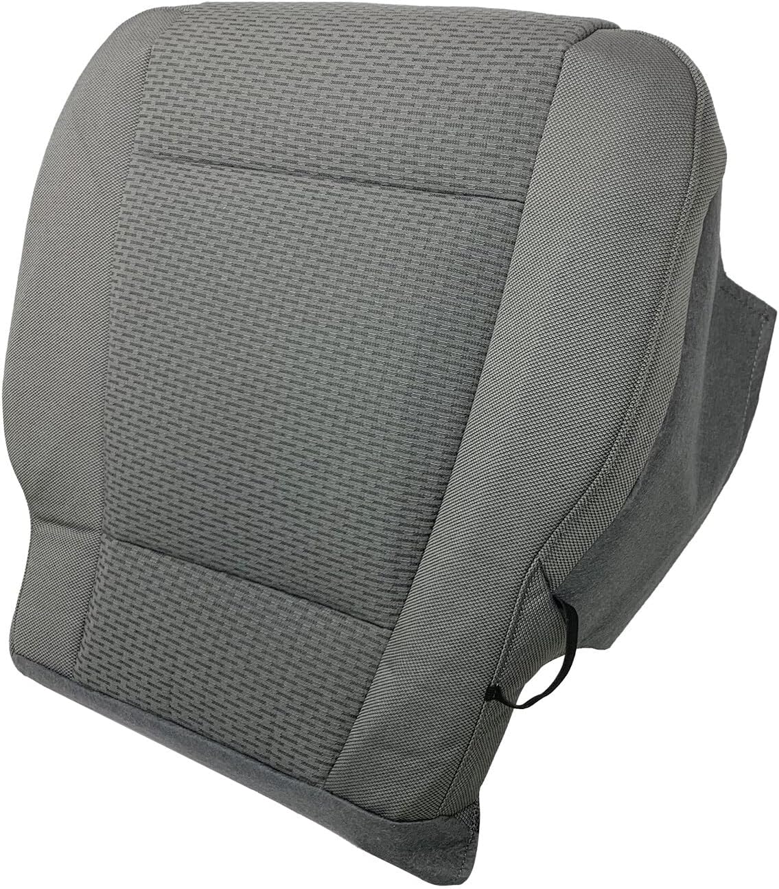 Driver Bottom Cloth Seat Cover Fits F150 2015 2016 2017 2018 2019 2020, XLT Super Duty Classic Cloth Seat Protector Cushions | Front | Washable | Durable | Breathable | Light Gray