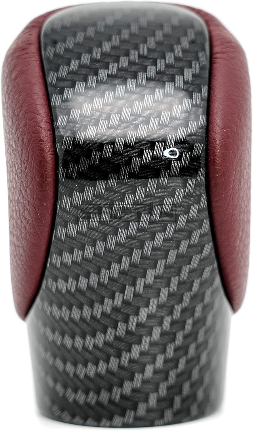 SHIFTIN Gear Shift Knob Shifter for Lexus ES GS GX is NX RC RX 200t 300 350 3450h 450hL 350L (Rioja Red Rose/Carbon Fiber Pattern)