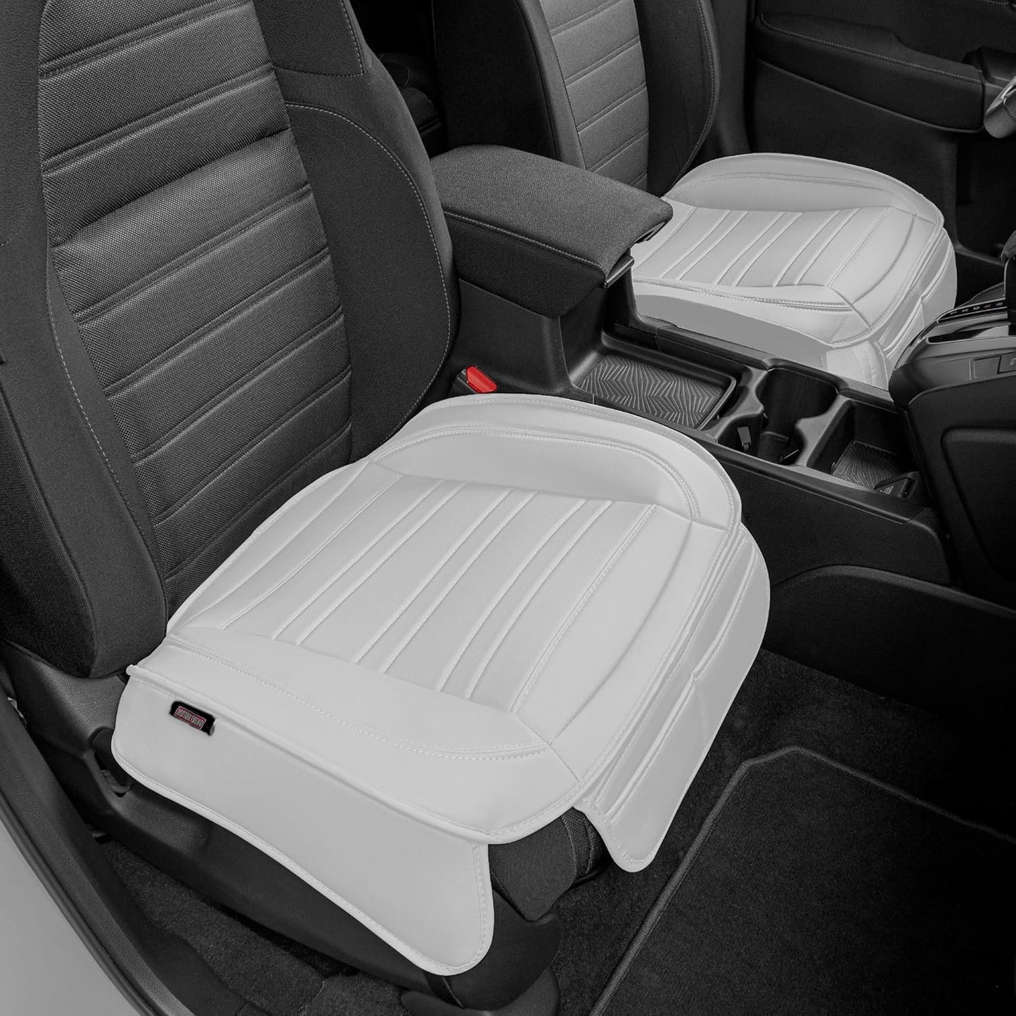 BDK Auto MTSC-421-CC: Motor Trend Pu Leather Seat Cushion/Charcoal
