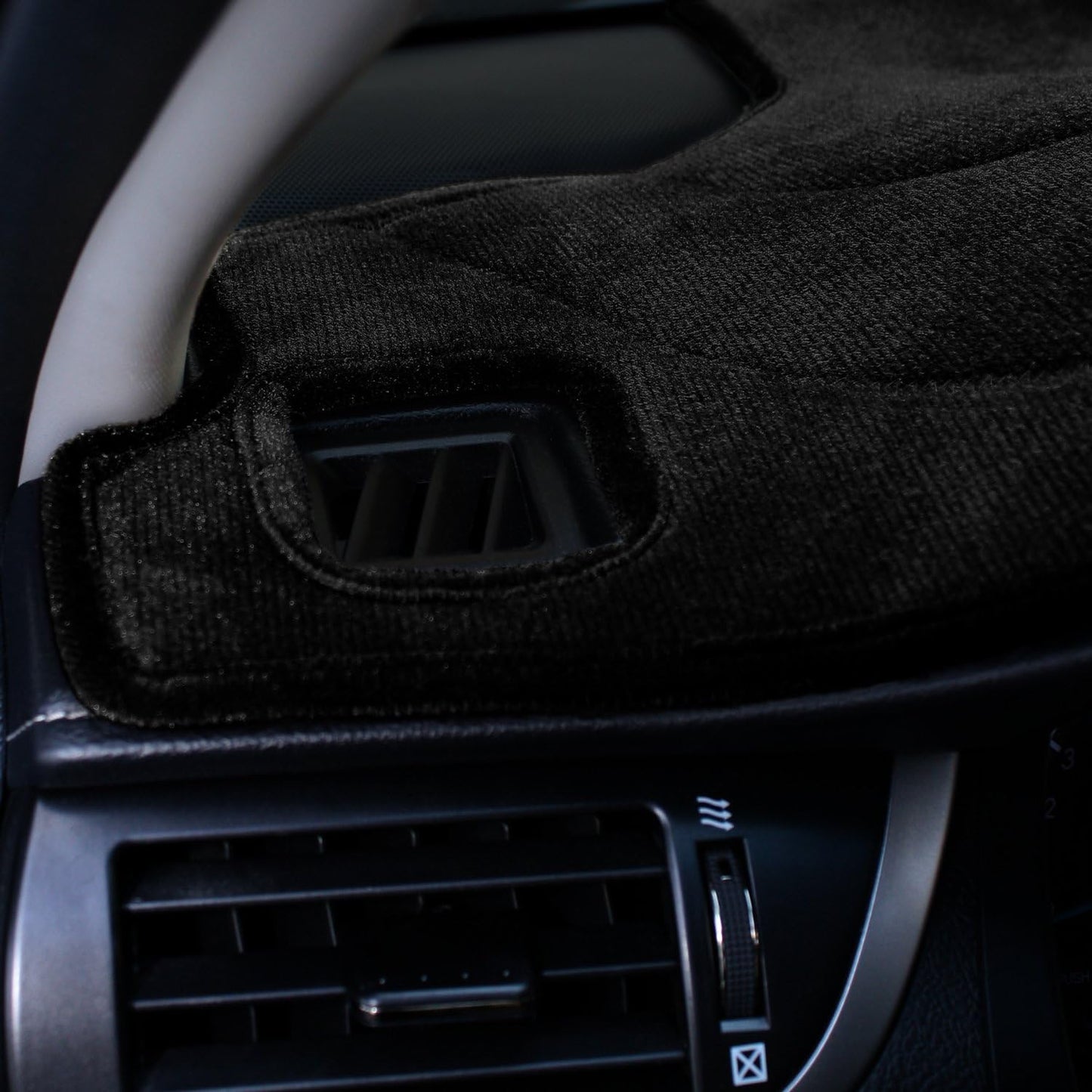Coverking Custom Fit Dashcovers for Select Chevrolet Models - Velour(Black)