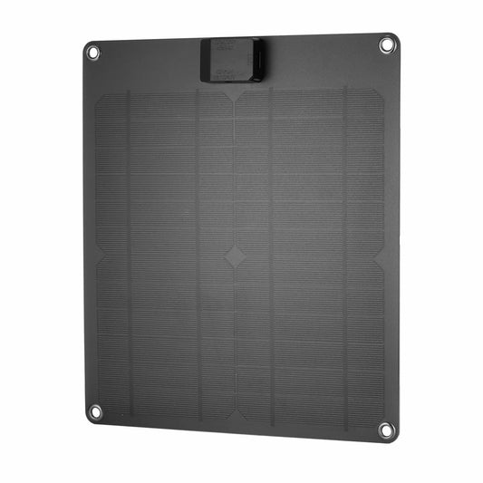 Apexeon 15W*2 5V/12V Solar Panel Car Battery with USB DC Chain Output Ports Portable Waterproof Power Trickle Battery & Maintainer for Car Boat Automotive RV Phones, Laptop Sports Camera, 5V Devic