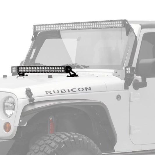 KC HiLiTES 367 30 LED Light Bar Kit w/ Wiring Harness & Mounting Brackets