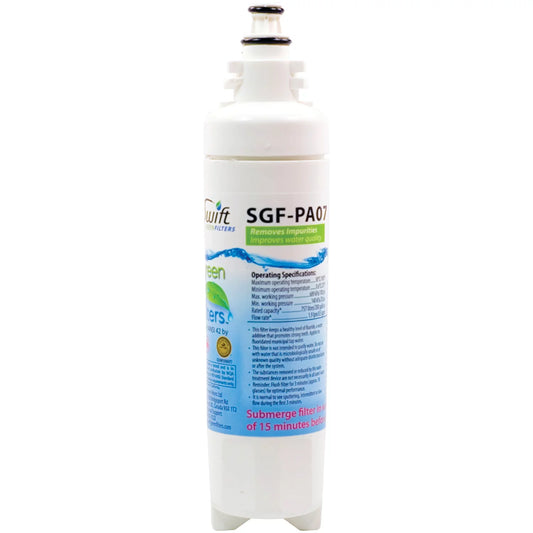 SGF-PA07 Replacement Water Filter Panasonic NRBH-125950, NR-B53V1 AND NR B54X1-1 pack