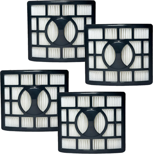 NV680 XHF680 HEPA Filter For Rotator Powered Lift-Away Speed And Duoclean Vacuum NV681 NV682 NV683 NV800 NV800W NV801 NV803 UV810 4 Pack