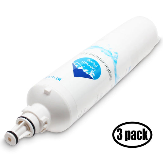 3-Pack Replacement for Kenmore / Sears 79578553800 Refrigerator Water Filter - Compatible with Kenmore / Sears 46-9990 Fridge Water Filter Cartridge - Denali Pure Brand