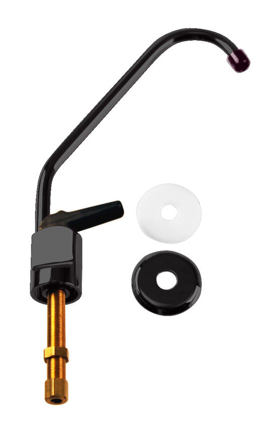 Westbrass D2031-NL-62 8 Touch-Flo Style Pure Cold Water Dispenser Faucet, Matte Black