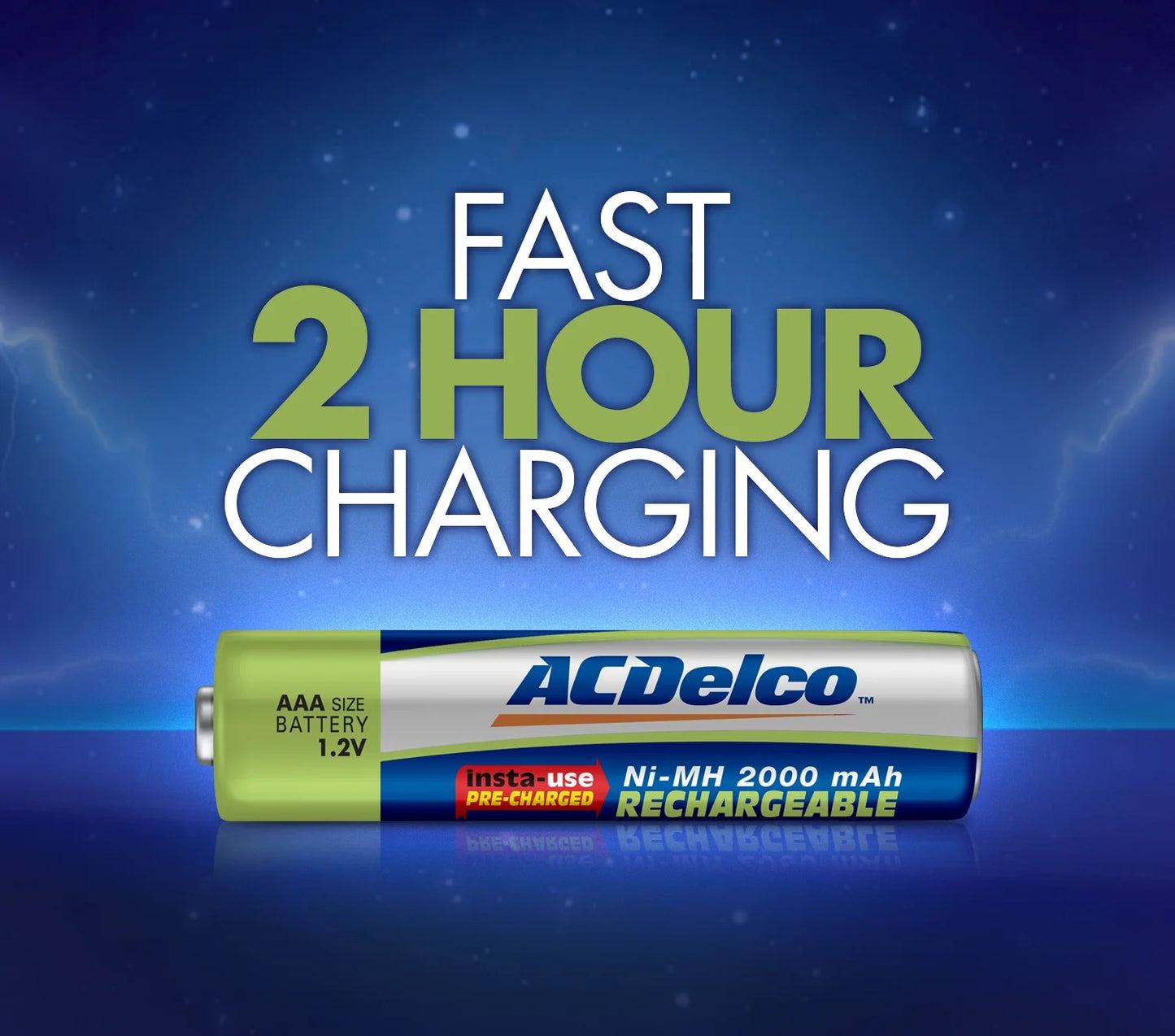 ACDelco Rechargeable AAA Batteries NiMH, 16-Count