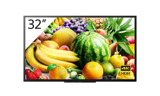 Sony Fw-32bz30j 32 Diagonal Class Bravia Professional Displays Led-backlit Lcd Display Signage 4k Uhd (2160p) 3840 X 2160 Hdr Edge-lit
