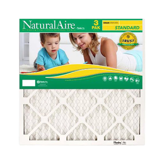 BestAir B1-2025-8-3VP4 20x25 x 1 In. Standard Pleated Air Filter, MERV 8, 90 Days, 3-Pk. - Quantity 4