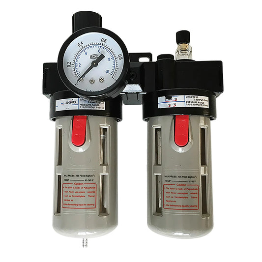1 Pcs Compressed Air Regulator Filter, Water Oil Separator Separator, 3/8 Inch Size