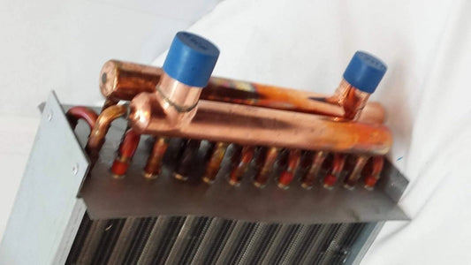 15X24 Water To Air Heat Exchanger 1 Copper Ports With Install Kit