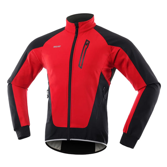 Arsuxeo Cycling Jacket,Men Waterproof Windproof Thermal Fleece Bike Waterproof Windproof Thermal Autumn Winter Coat Bike Mtb Autumn Mtb Autumn Winter Windproof Thermal Fleece Eryue