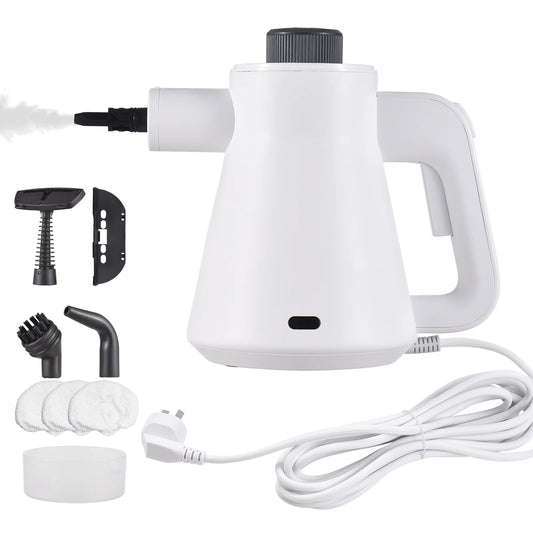 Spirastell Hand-held hanging press,Steamer Kitchen Furniture Bar Temperature Pressurized Cleaner 1000W 3.5 Cleaner Cleaner 7 Kit Chemical-Free Safety Lock 7 Handheld Steam Cleaner Pressurized Cleaner