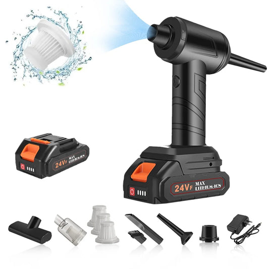 Andoer Rechargeable Cordless Car Vacuum Cleaner, Powerful Handheld Vacuum for Home and Car Use