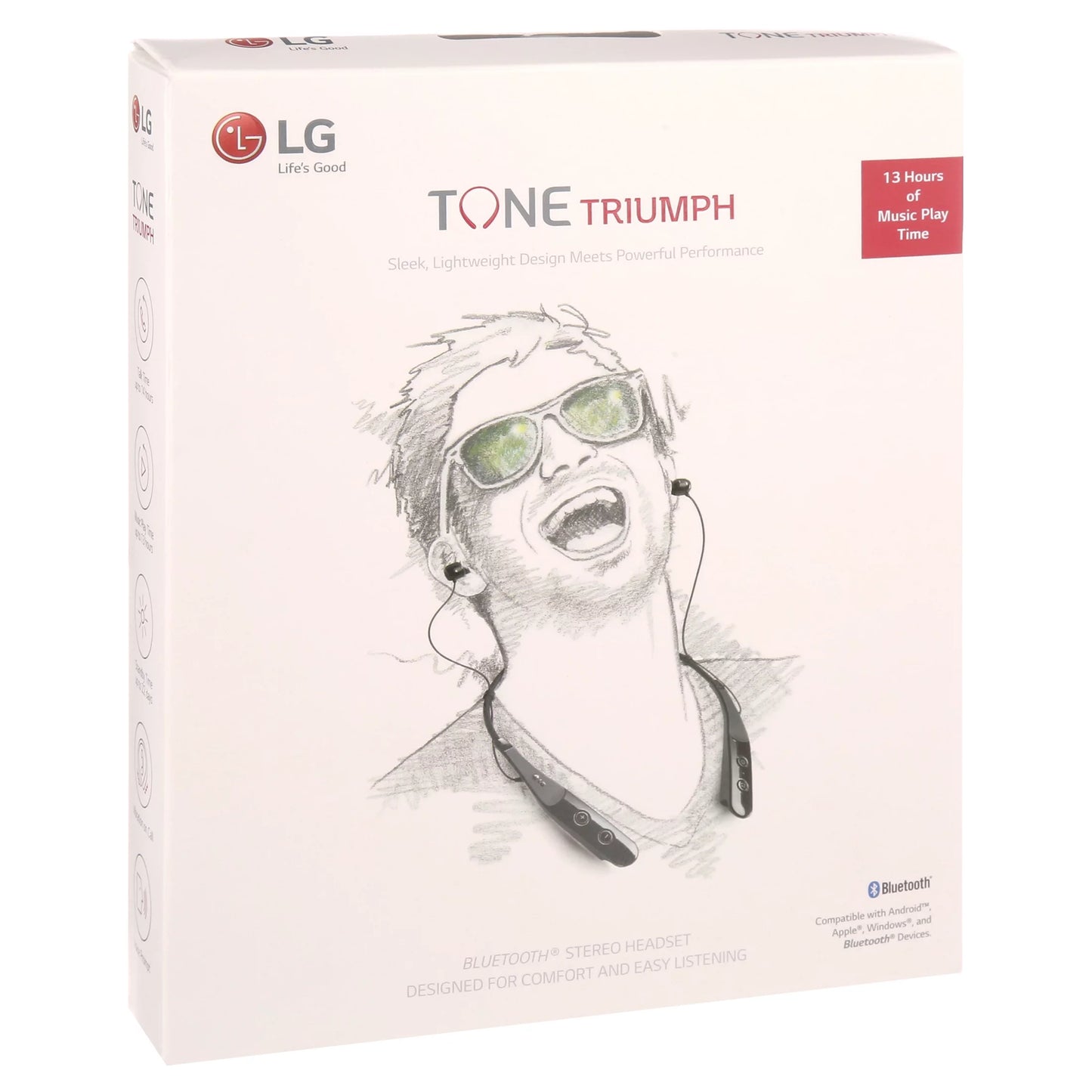 LG TONE TRIUMPH HBS-510 Bluetooth Wireless Stereo Headset