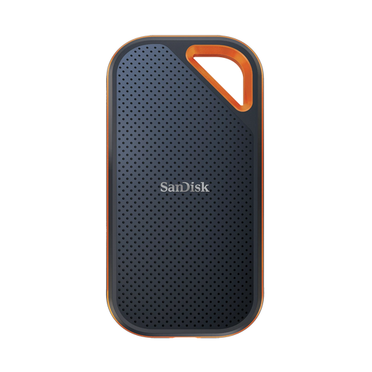 SanDisk 2TB Extreme PRO External Solid State Drive V2, Black - SDSSDE81-2T00-G25
