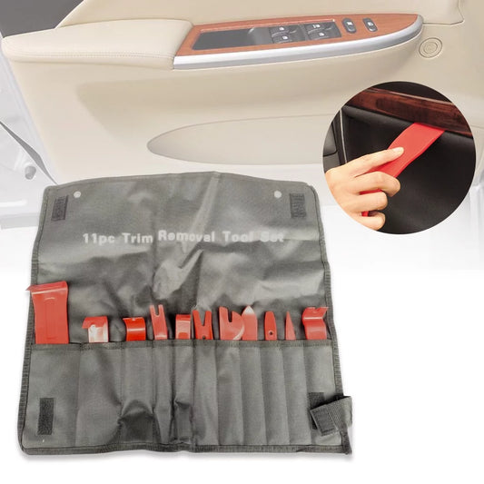 11pcs Car Trim Removal Tool Kit Set Door Panel Auto Dashboard Plastic Interior
