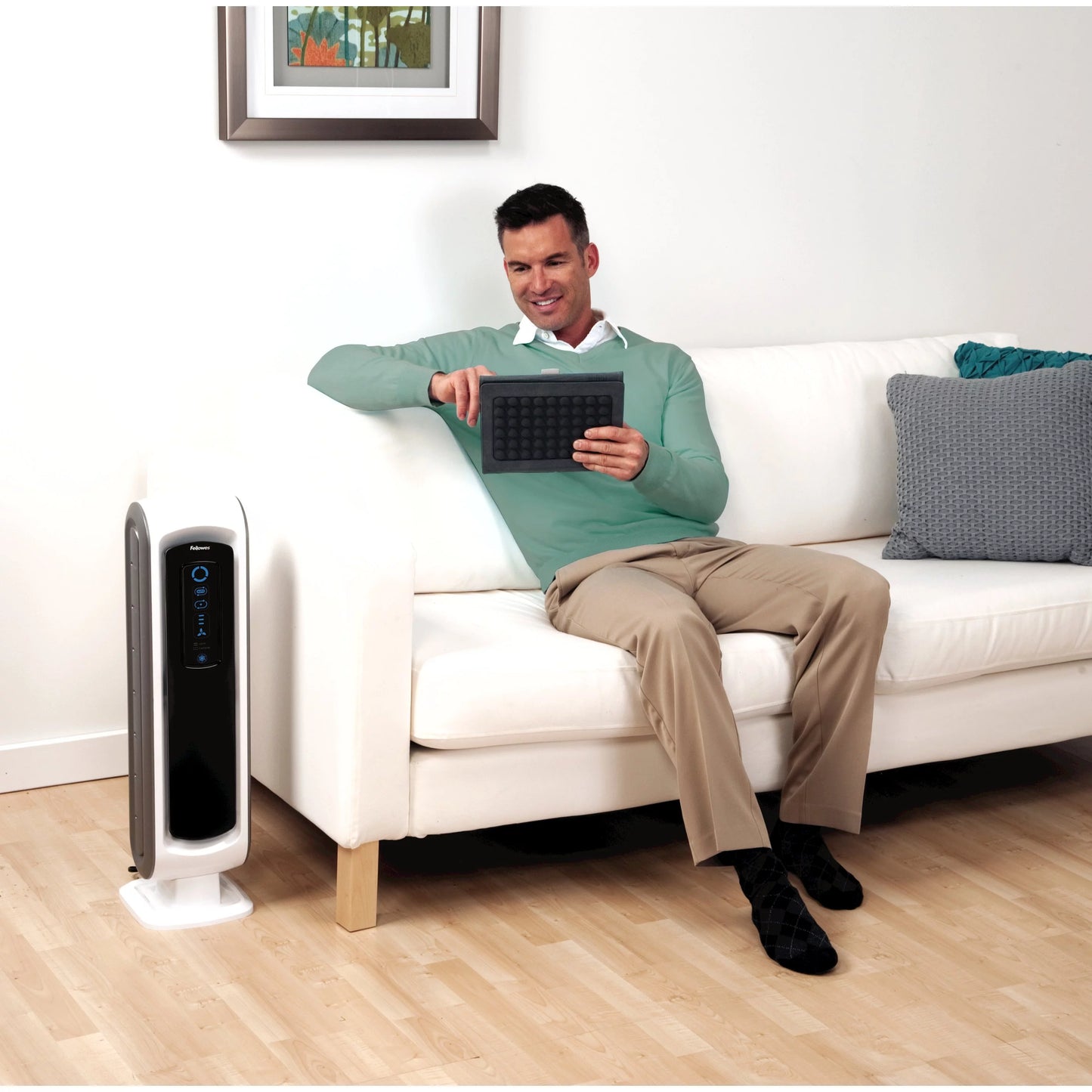 Fellowes AeraMax DX5 - Small Room Air Purifier - White