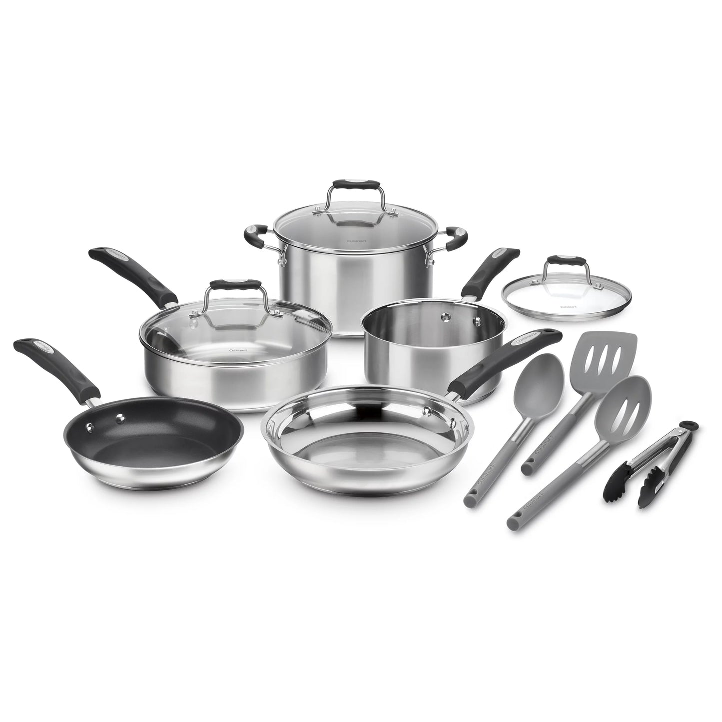 Cuisinart 12 Piece Stainless Steel Cookware Set