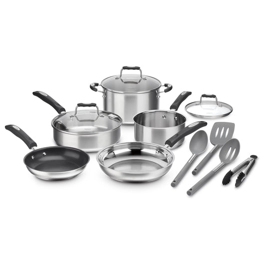 Cuisinart 12 Piece Stainless Steel Cookware Set