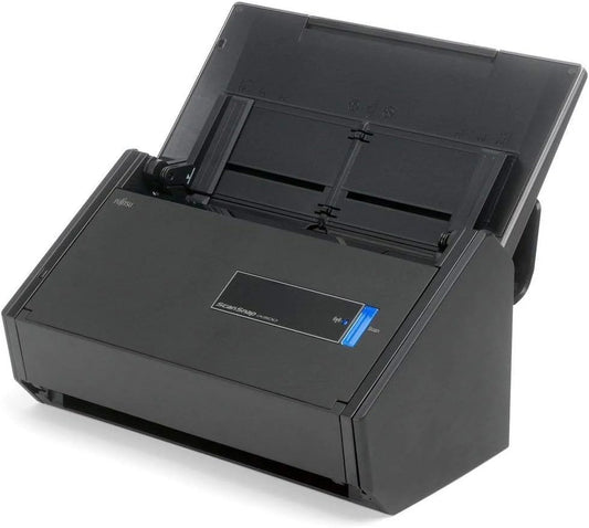 Fujitsu PA03656-B005 Image Scanner ScanSnap iX500 - Wireless or USB High-Speed Cloud Enabled Document, Photo & Receipt Scanner with Large Touchscreen and Auto Document Feeder for Mac or PC (Used Good)
