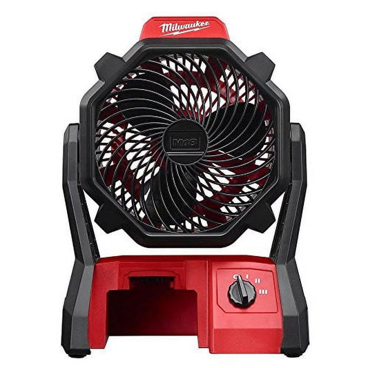 milwaukee m18 18-volt lithium-ion cordless jobsite fan tool only