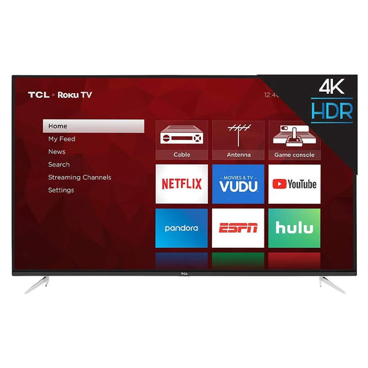 TCL 55S423-RB 4 Series 4K UHD HDR Smart Tv, 55 Inches (Used)