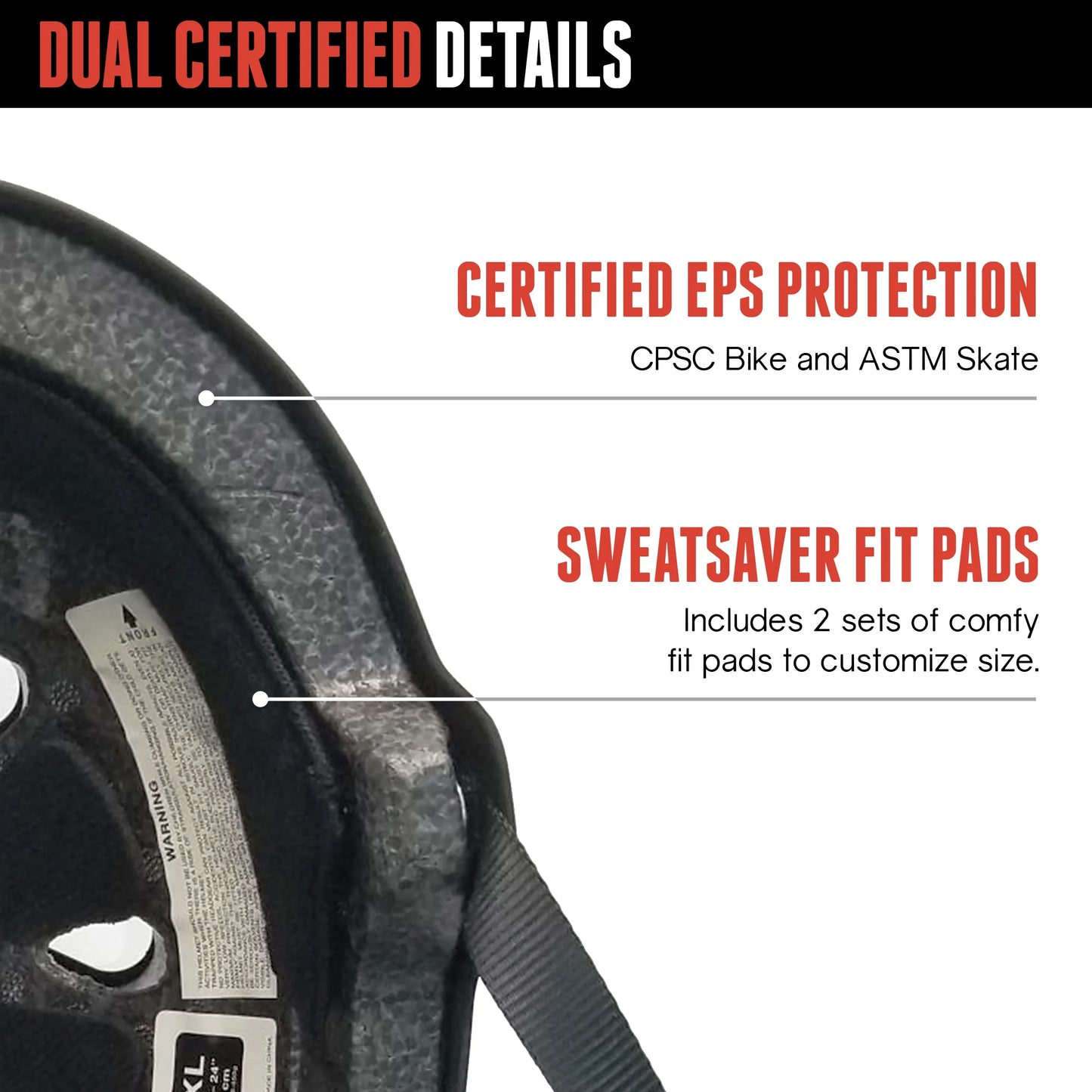 Triple Eight Dual Certified Skateboard and Bicycle Helmet