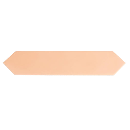 Piquet 2 in. x 10 in. Matte Pink Ceramic Picket Wall and Floor Tile (5.38 sq. ft./case) (44-pack)