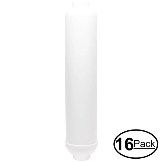 16-Pack Replacement for Expres Water ROUV5D Inline Filter Cartridge - Universal 10-inch Cartridge for Express Water 6 Stage UV Reverse Osmosis Filtration System - Denali Pure Brand