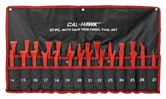27 PC Master Plastic Auto Body Trim Moulding Removing Scraper Tool Set