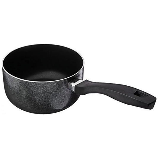 2.5 qt. Aluminum Sauce Pan with Lid, Charcoal Grey