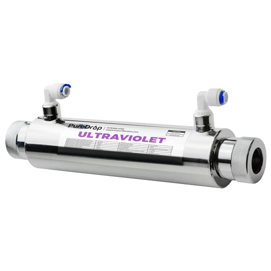PureDrop UV Light Water Disinfection System With Smart Flow Sensor Switch