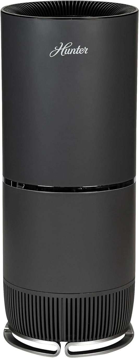 Open Box Hunter Fan Company HP670 True HEPA Air Purifier for Allergies HP670GR - Graphite