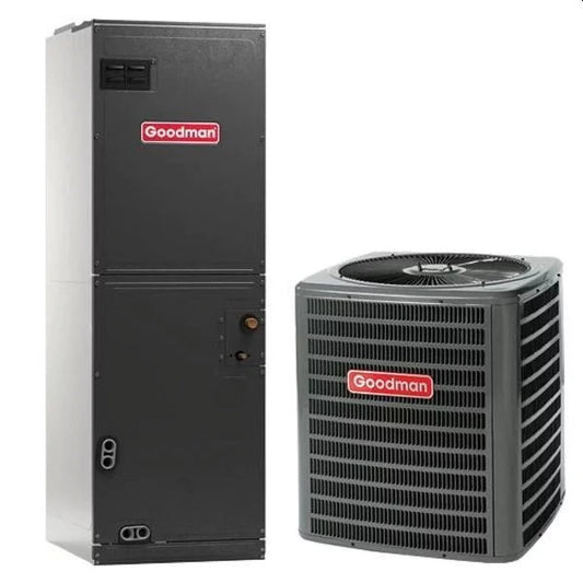 Goodman 2.5 TON 15.2 SEER2 AC Only System (GSXH503010 AMST30BU1400)